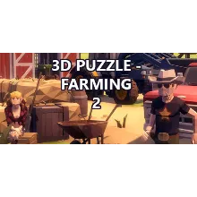 🔥	3D PUZZLE - Farming 2\Steam\Весь Мир + РФ\Ключ