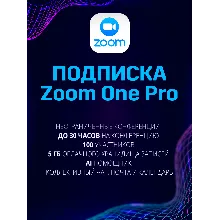 Zoom One Pro Подписка