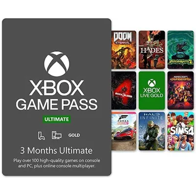 Xbox Game Pass Ultimate 3 Month Xbox Live Key INDIA
