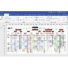 Карта стоимости компании (Deloitte), рус.перевод Visio