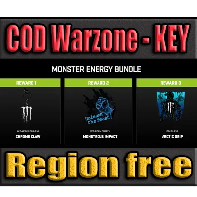 MONSTER ENERGY BUNDLE✅ CLAW+EMBLEM ✅ CoD MW3+WARZONE 🔥 - irongamers.ru