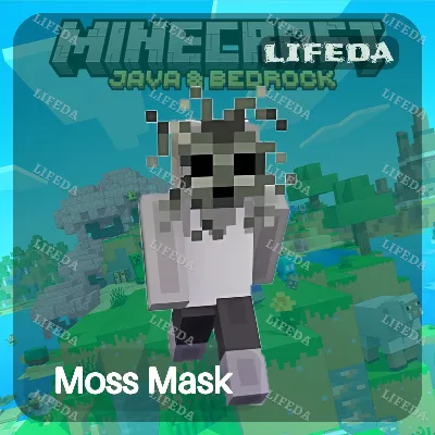 МАЙНКРАФТ 【Moss Mask】 СКИН • ТВИЧ ДРОПЫ / ДРОПСЫ • JAVA & BEDROCK•GLOBAL - irongamers.ru