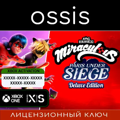 КЛЮЧ Miraculous Paris Under Siege Deluxe XBOX, PC(не steam) Код - irongamers.ru