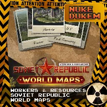 Workers & Resources: Soviet Republic - World Maps | КЛЮЧ