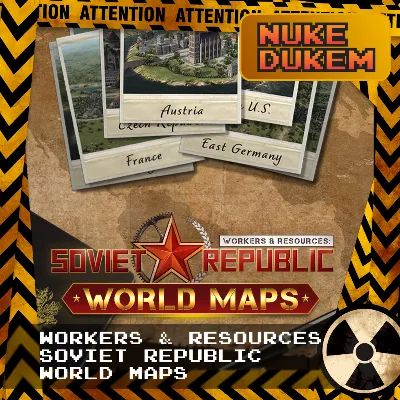 РФ+СНГ | Workers & Resources: Soviet Republic - World Maps | STEAM КЛЮЧ - irongamers.ru