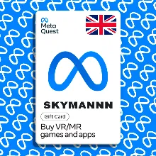META QUEST GIFT CARD ПОПОЛНЕНИЕ Oculus UK ФУНТЫ