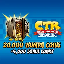 Crash Team Racing NitroFueled 20000 4000 Mонет Wumpa