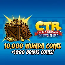 Crash Team Racing NitroFueled 10000 1000 Mонет Wumpa