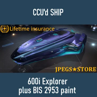 600i Explorer plus BIS 2953 paint - LTI - CCU'd Ship - irongamers.ru