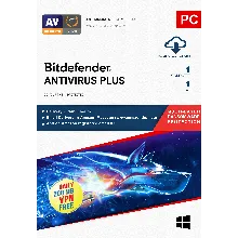 Bitdefender Antivirus Plus 1 ПК 1 год лицензионный ключ