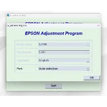 Сброс EPSON AdjProg L4160L4163L4165L4166L4167L4168L4169