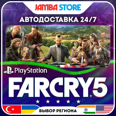 Far Cry 5 · PS4 · TR/UA/IN/PL/US · АВТО 24/7 - irongamers.ru