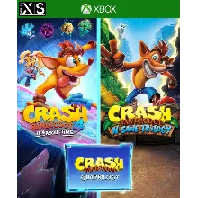 ⭐ N. Sane Trilogy +Crash Bandicoot 4 Time Xbox One X|S