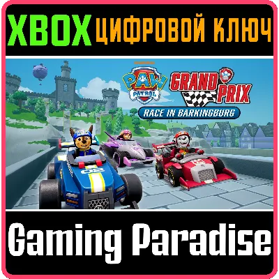 PAW PATROL: GRAND PRIX - RACE IN BARKINGBURG XBOX КЛЮЧ