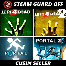 Общий аккаунт Left 4 Dead 1+2 + Portal 1+2 |Без Guard