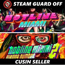 Общий аккаунт Hotline Miami + Hotline Miami 2