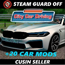 🎮 Общий аккаунт City Car Driving + 20 МОДОВ
