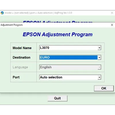 Сброс Epson L3050 L3070 Adjustment Program - irongamers.ru