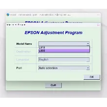 EPSON AdjProg Reset L810 L850
