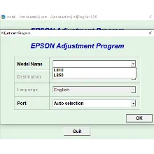 Сброс Epson L810 L850 Adjustment Program
