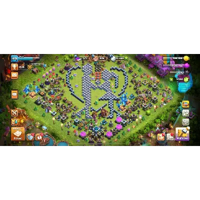 Clash Of Clans 14 TX, BH 10, 68/69/47/44/15, 9500 Гемов - irongamers.ru