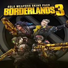 Borderlands 3 - Gold Weapon Skins Pack EGS DLC