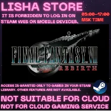 FINAL FANTASY VII REBIRTH Стим на 90 дней
