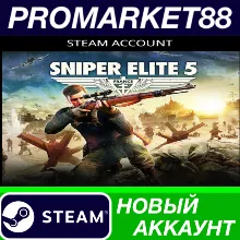 Sniper Elite 5 Steam АККАУНТ НОВЫЙ+ПОЧТА