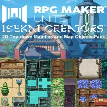 ISEKAI CREATORS 2D Top-down Maptiles and Map Objects