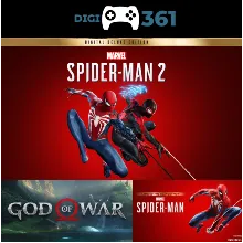 SPIDER-MAN 2 DELUXE + SPIDER-MAN 1 + GOW STEAM GLOBAL