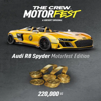 The Crew Motorfest - Audi R8 Spyder Welcome Pack (+2