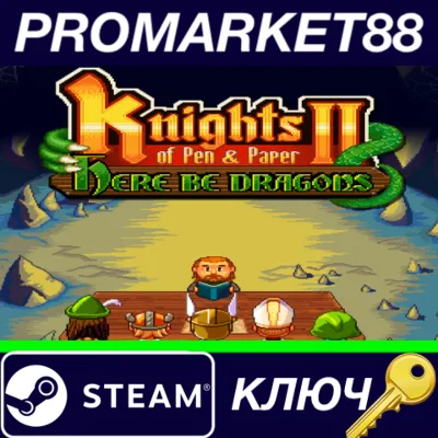 ⭐ Knights of Pen and Paper 2 - Here Be Dragons DLC Stea - irongamers.ru
