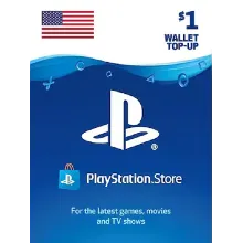 🔥PlayStation PSN $1 USD Пополнение счета в США Мгнове
