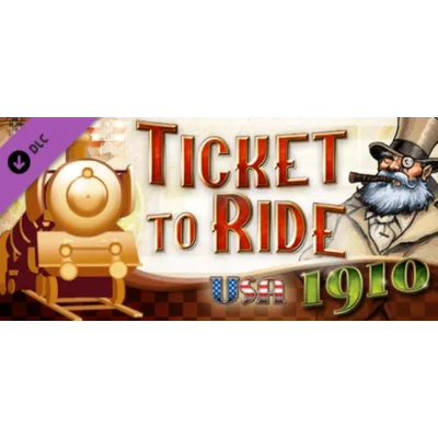 Ticket To Ride: Classic Edition - USA 1910 (DLC) Region free Steam Key Автовыдача - irongamers.ru