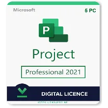 Project Professional 2021 Key 5 PC– Instant Delivery