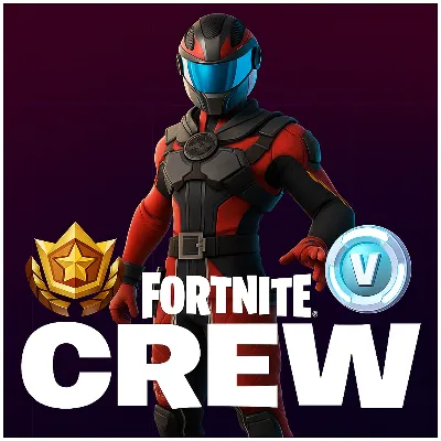 FORTNITE CREW / ОТРЯД⭐ВСЕ БП + 1000 V-BUCKS 1 МЕСЯЦ - irongamers.ru
