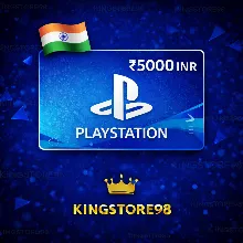 Playstation Network 5000 INR Gift Card 0%