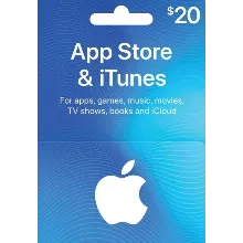 iTunes Gift Card $20 USA - без комиссии
