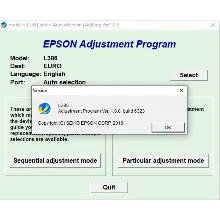 Epson L386 Adjustment Program