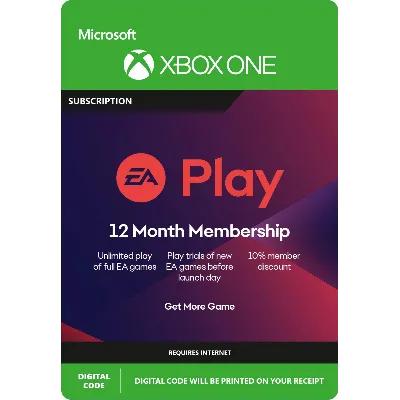 Ea Play 12 месяцев (Xbox One, Series X|S) Global - irongamers.ru