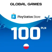Карта PlayStation PSN 100 PLN (Злотых) Польша КОД ПОПОЛНЕНИЯ