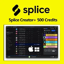Подписка на Splice Creator 500 кредитов на 1 месяц