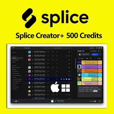 Подписка на Splice Creator 500 кредитов на 1 месяц - irongamers.ru