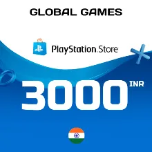 Карта PlayStation PSN 3000 INR Индия КОД ПОПОЛНЕНИЯ