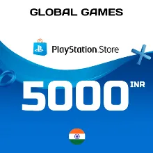Карта PlayStation PSN 5000 INR Индия КОД ПОПОЛНЕНИЯ