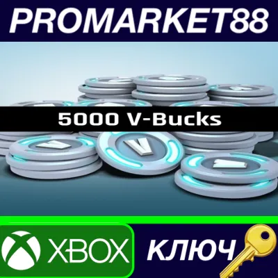 Fortnite 5000 V-Bucks XBOX One / Xbox Series X|S КЛЮЧ - irongamers.ru