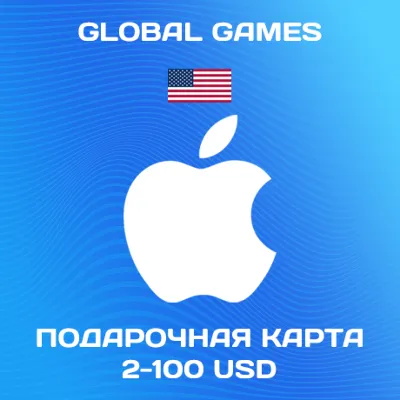 24/7 AUTO | Apple & iTunes 80 долларов США (подарочная карта) - irongamers.ru