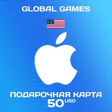 Подарочная карта Apple iTunes 50 USD (USA)