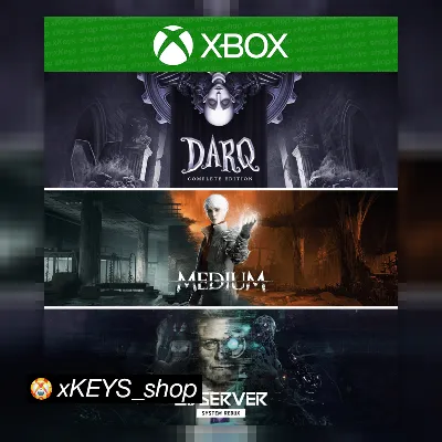 Medium+Observer+DARQ BUNDLE 3 игры XBOX КОД КЛЮЧ - irongamers.ru