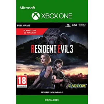 RESIDENT EVIL 3 XBOX ONE / XBOX SERIES X|S KEY - irongamers.ru
